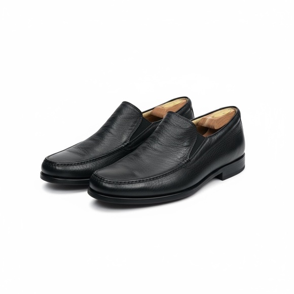 Bostonian ★ Strada Amazonias Comfy Slip On Loafers ★ Black Leather ★ 12 45 ★